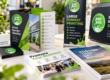 Business printing including brochures, flyers, business cards, banners and signage