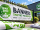 Custom printed PVC banner for business advertising